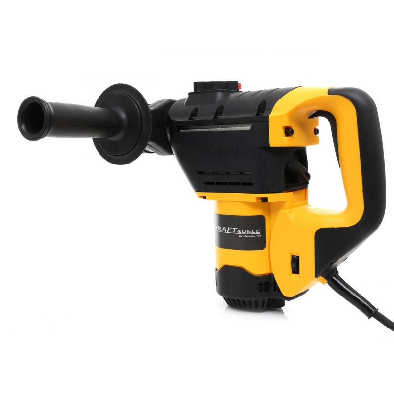 Kraft&Dele KD1692 2300W Elektrické príklepové vŕtacie kladivo s príklepom 3 vrtáky + 2 dláta VŔTAČKA 
