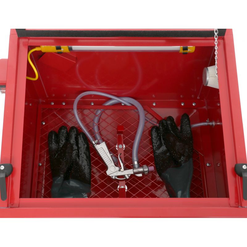 KRAFT&DELE KD10334 PIESKOVACÍ PRÍSTROJ kabína 90L, pieskovačka + pištoľ, rukavice