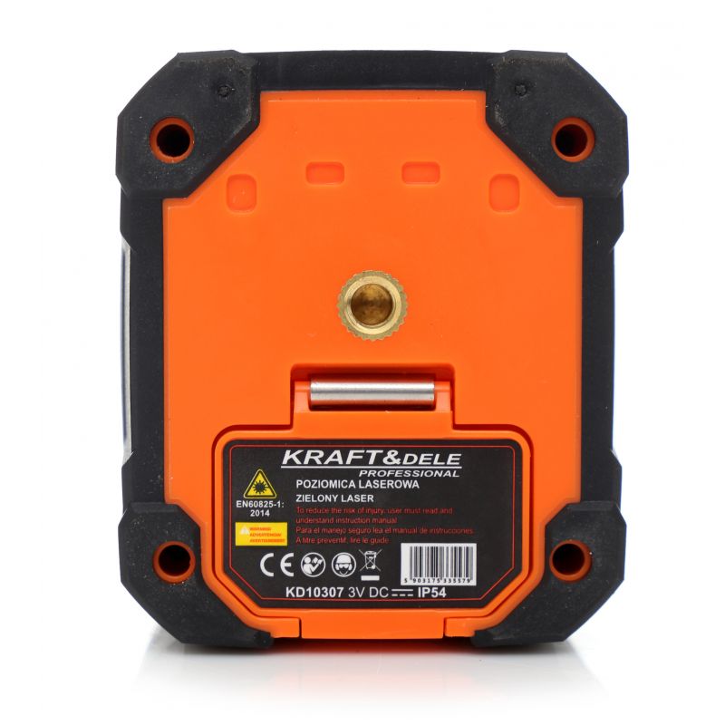 Kraft&Dele KD10307 Vodováha laserová vertikálne a horizontálne meradlo zelený laser 15m
