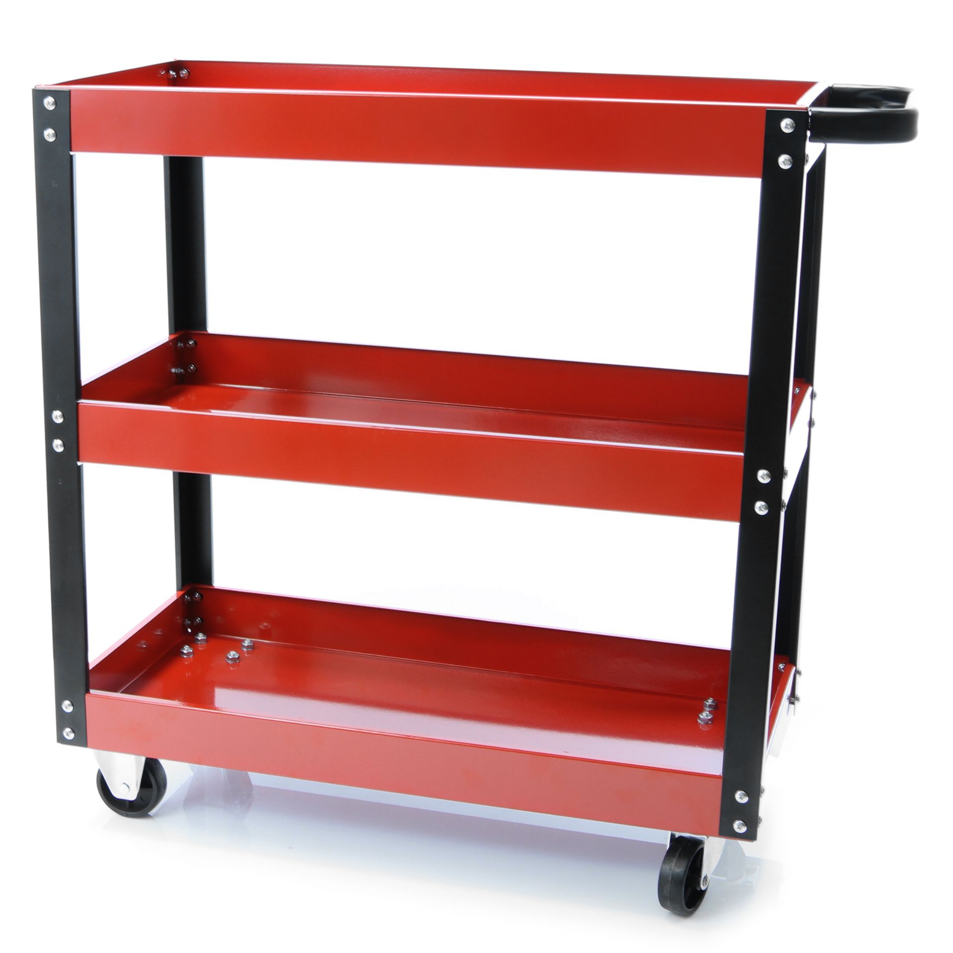 Marpol M66604 Dielenský pojazdný vozík na náradie 3 police