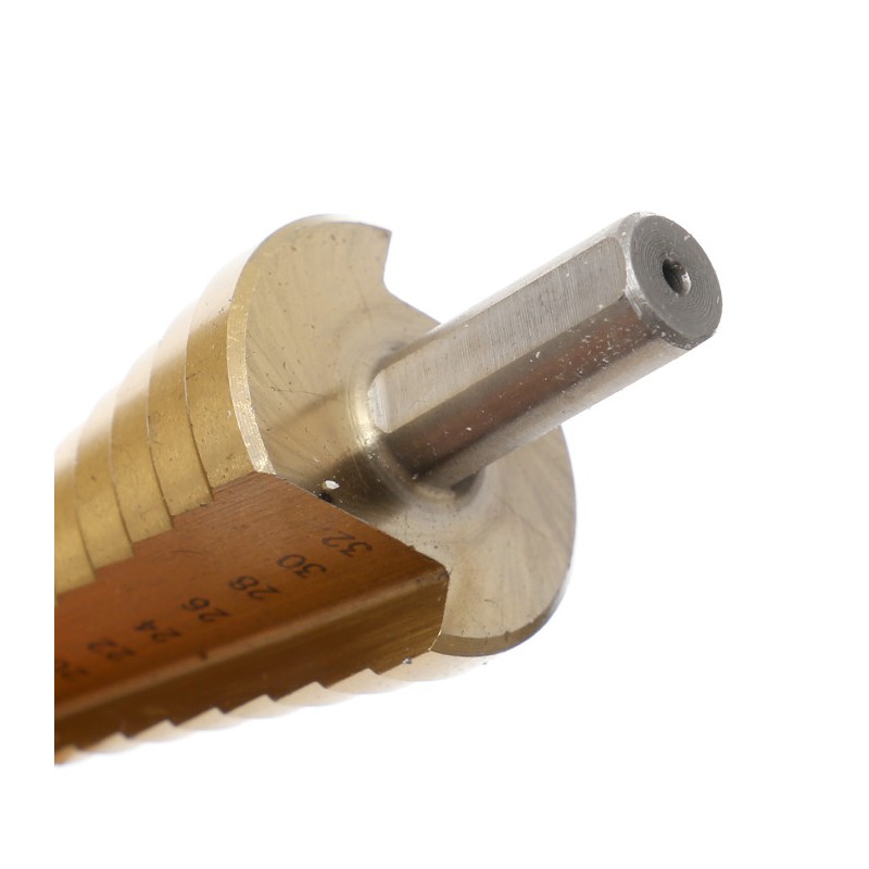 Kraft&Dele KD10244 Sada stupňovité kužeľové vrtáky 4-32mm HSS 3 ks stromčekové