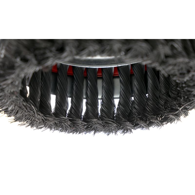 Kraft&Dele KD10978 Drôtená kefa na brúsku, draťák 4" 100mm M14