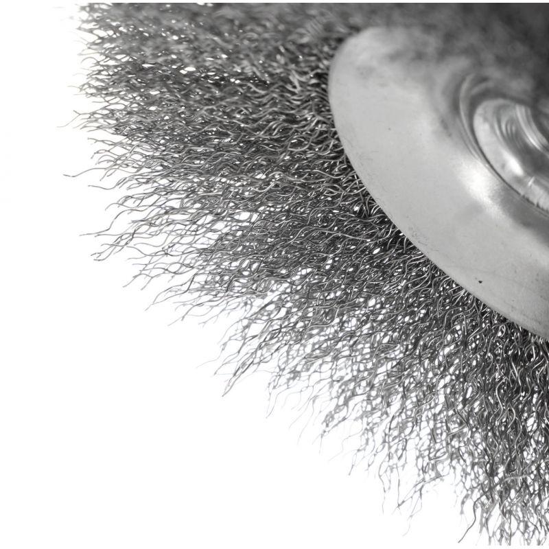 Kraft&Dele KD10981 Drôtená rotačná kefa, mosadz 5"125mm M14