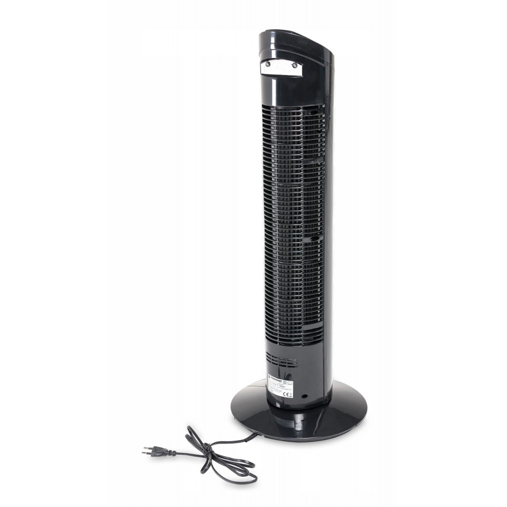 Powermat BLACK TOWER-75 Vežový stĺpový ventilátor 74cm 70W vetrák