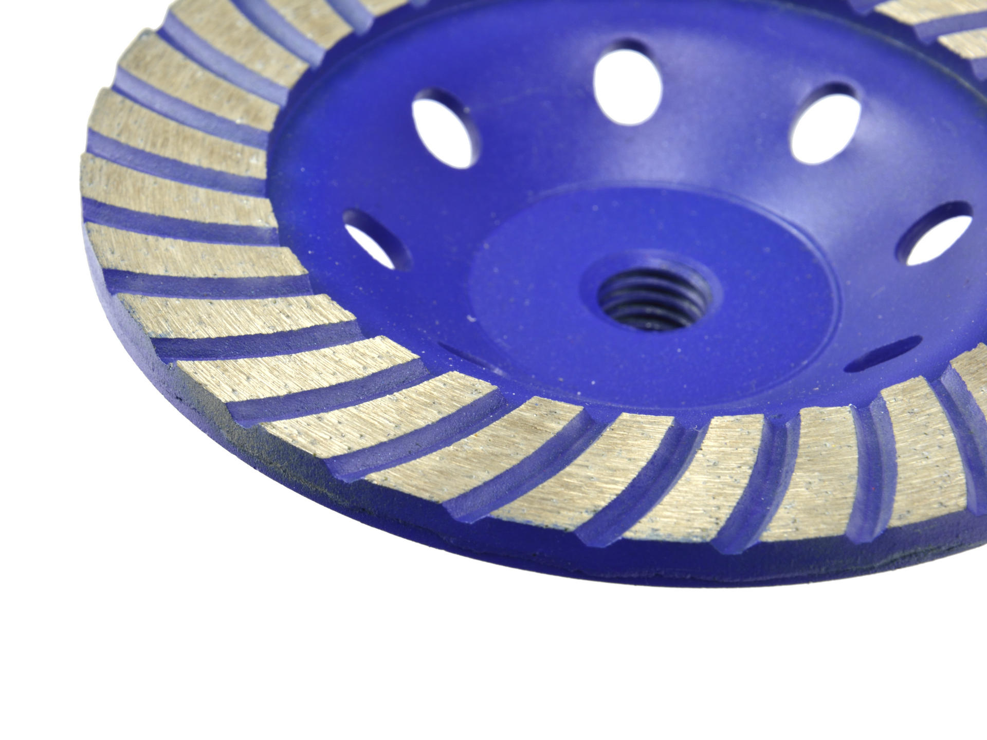 Geko G00378 Diamantový kotúč Turbo pre brúsenie na brúsku 125mm M14