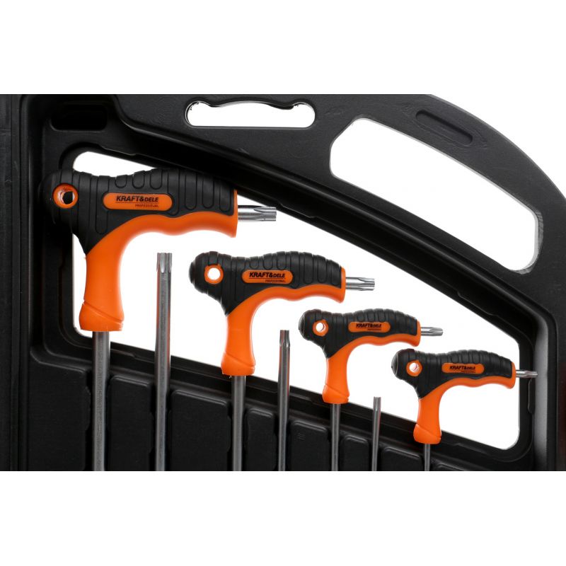 Kraft&Dele KD10907 Skrutkovače TORX 16 dielna sada skrutkovačov
