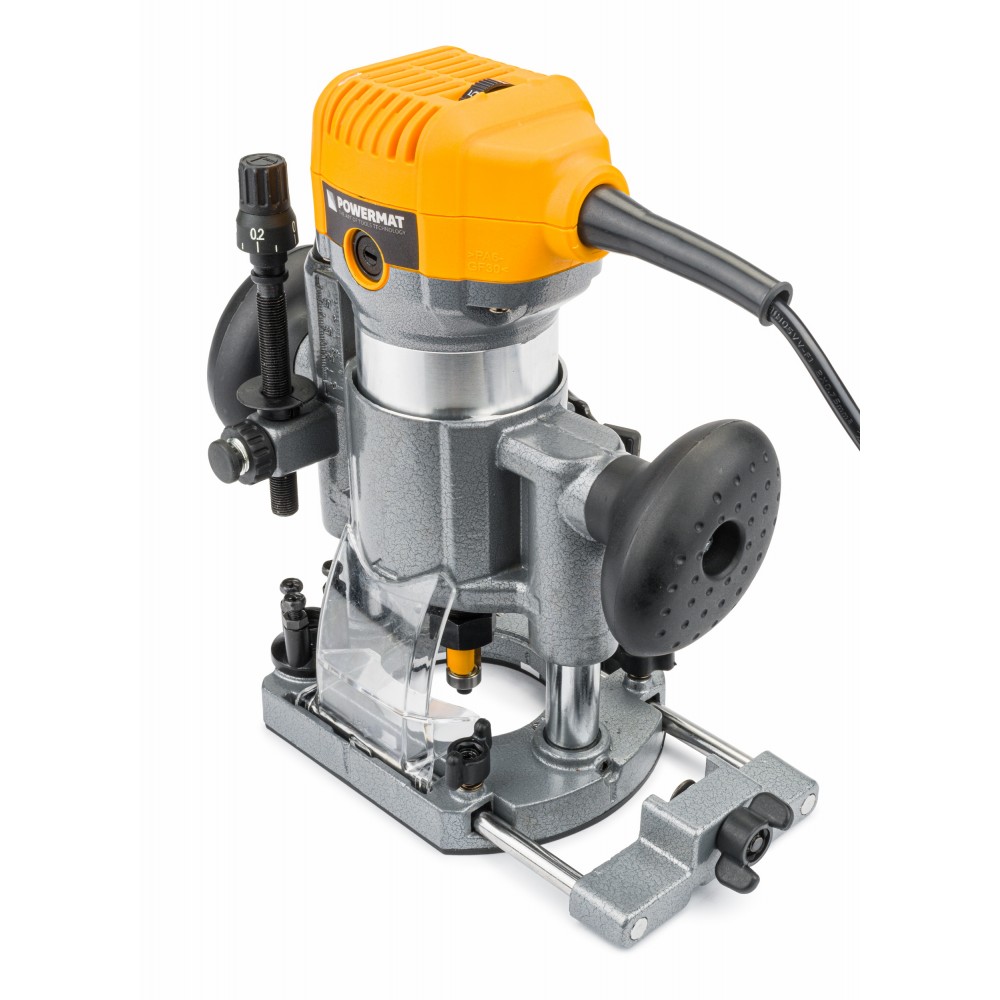 POWERMAT PM-FGW-2000T Stolová frézka 2000W 6mm/8mm rezačka horné vreteno