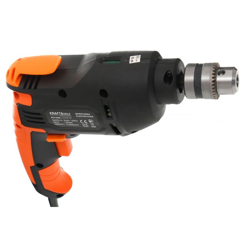 Kraft&Dele KD1698 Elektrický skrutkovač 1500W 10mm VŔTAČKA