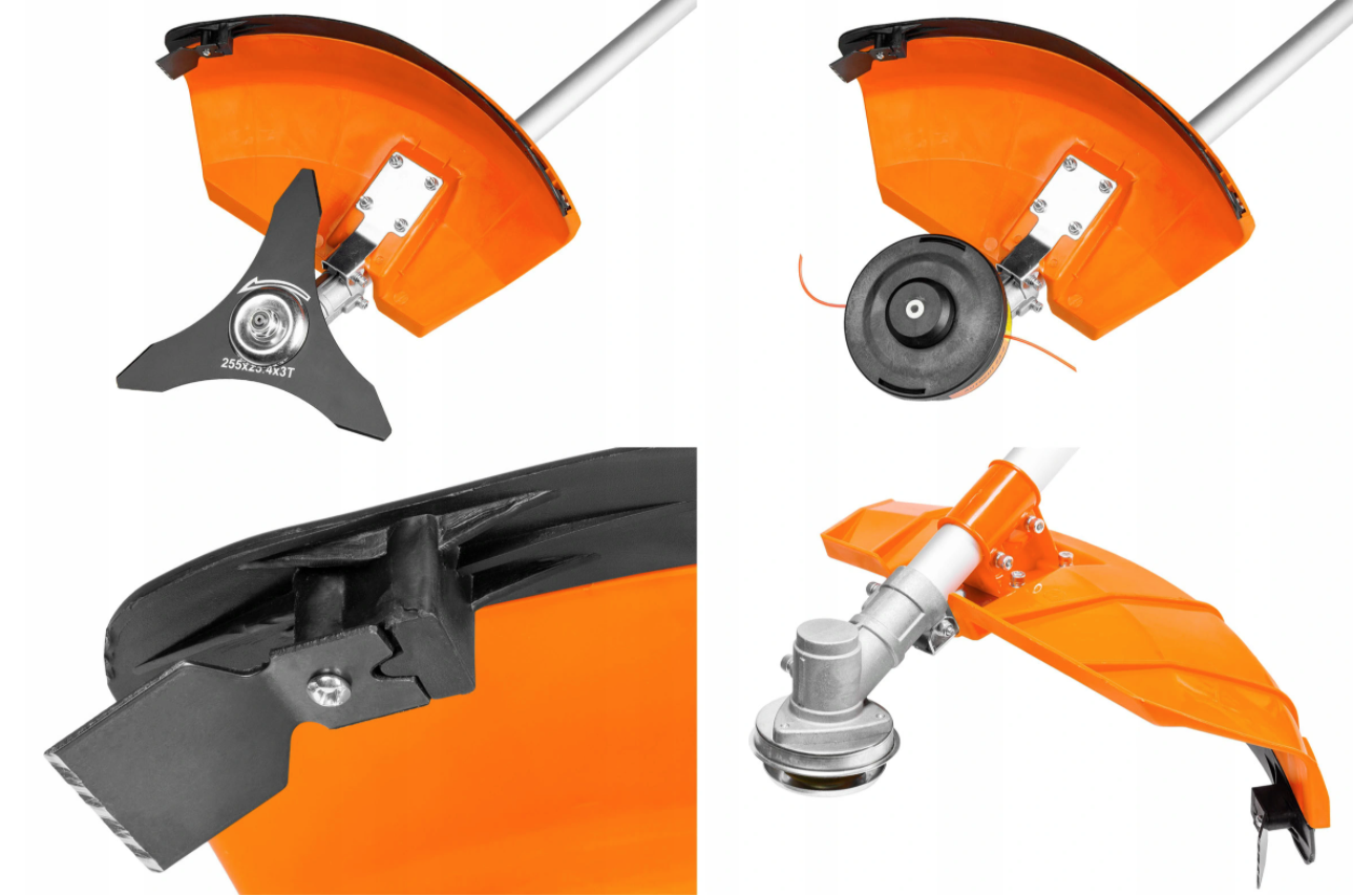 EUROCRAFT ECBC52-A Motorový krovinorez benzínový 5,2HP kosa + príslušenstvo