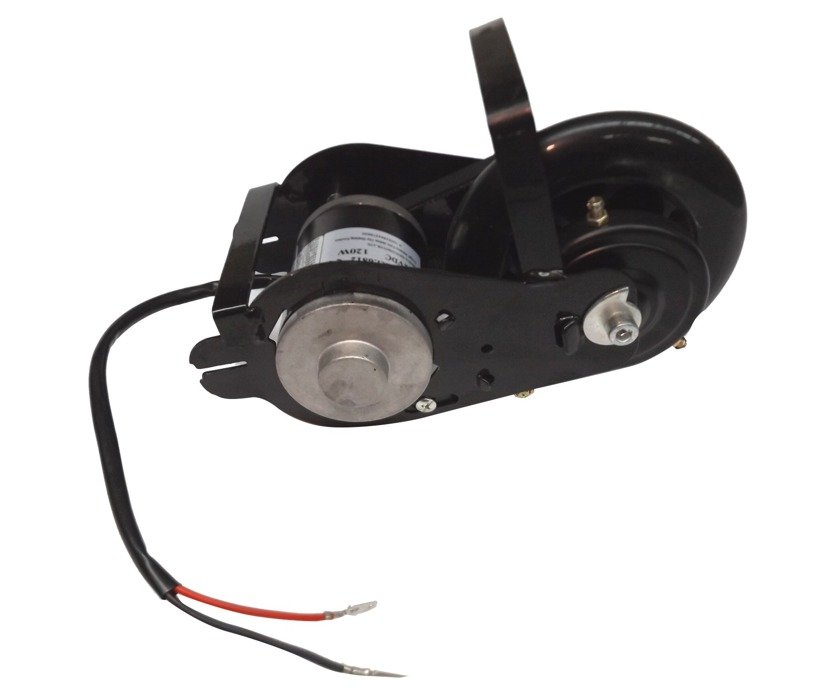 MAGMA 6812 Elektrický motor elektromotor 12V DC 120W s kolieskom frame