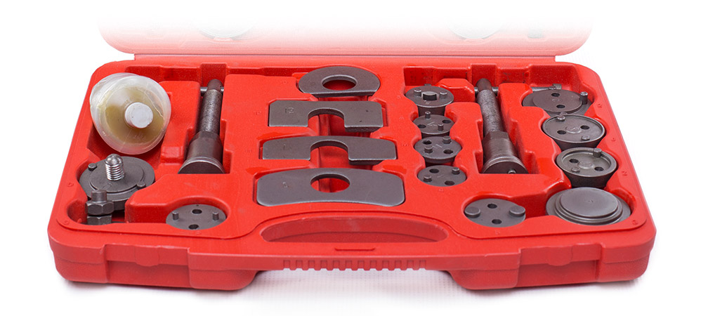 SILVER S10608 Sada na stlačenie brzdových piestov 35ks