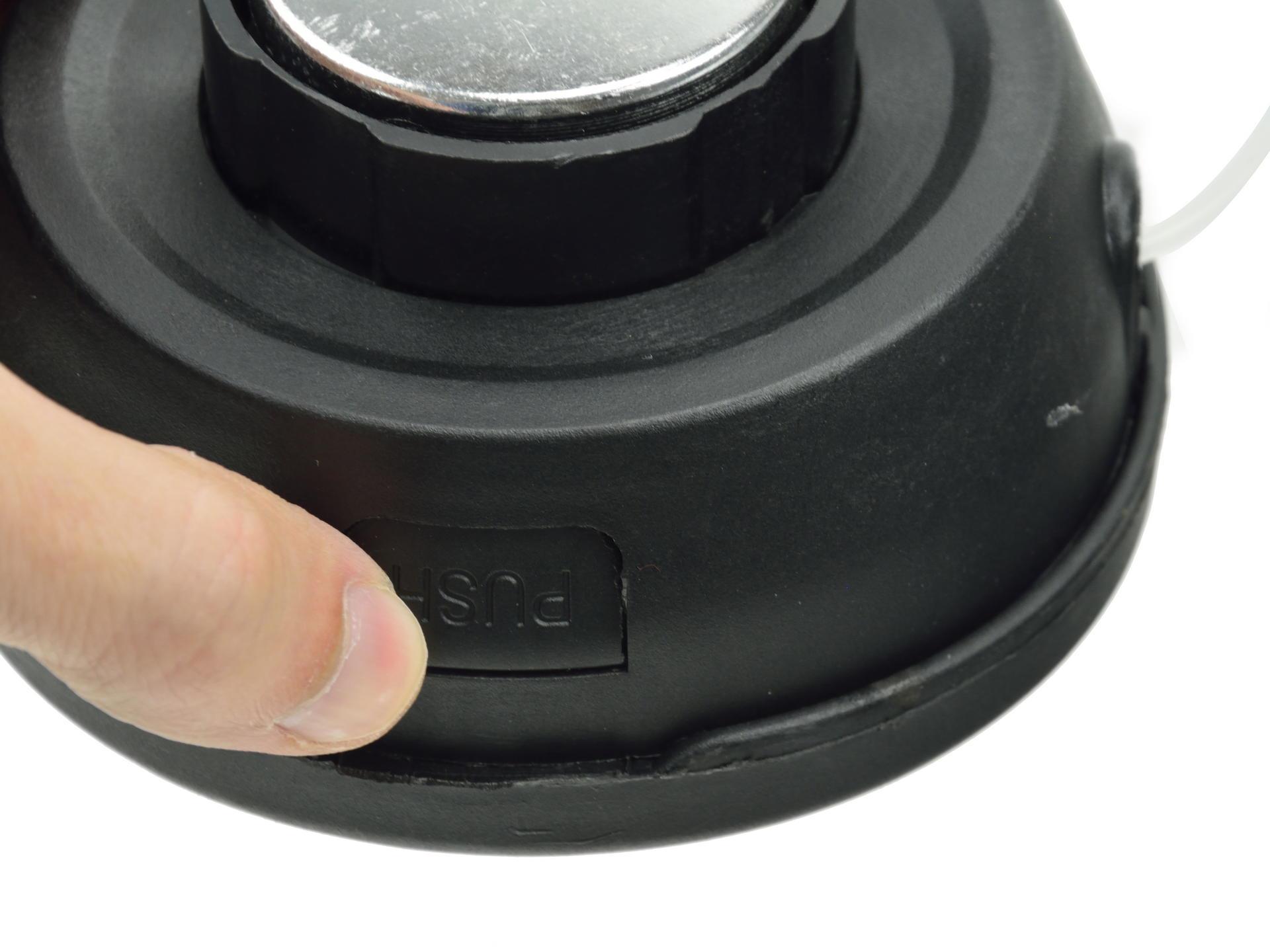 GEKO G81069X Hliníková strunová hlava, vlasec pre krovinorez vyžínač rýchle navíjanie M10