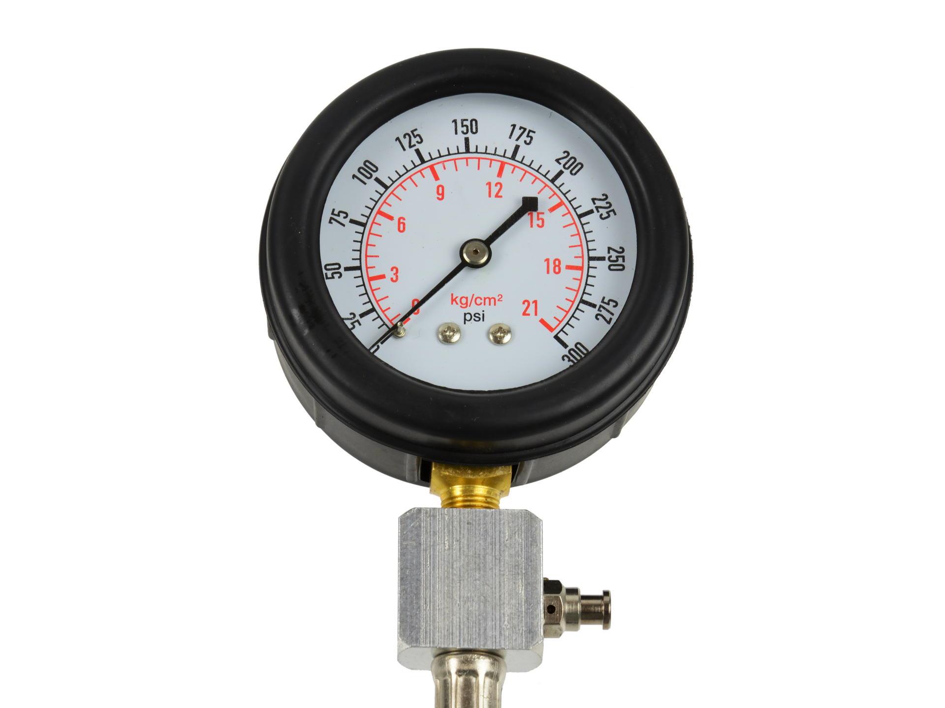 GEKO G02504 Tester skúšačka merania tlaku pre benzínové motory do 20barov