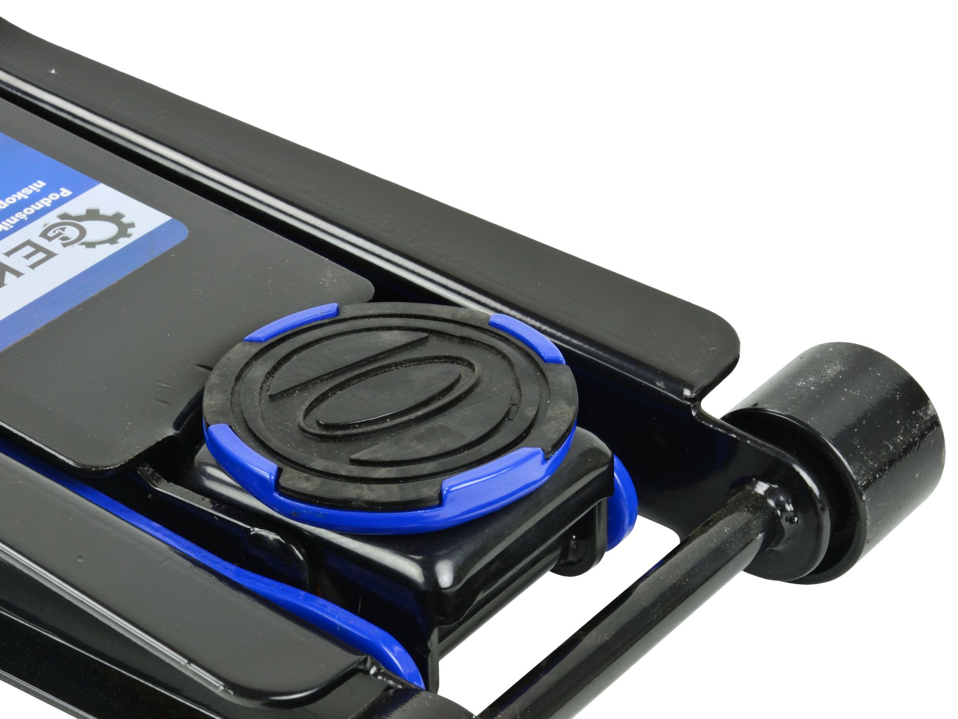 Geko G02037 Hydraulický nízkoprofilový zdvihák 3T otáčavá hlava 75-500mm rýchly