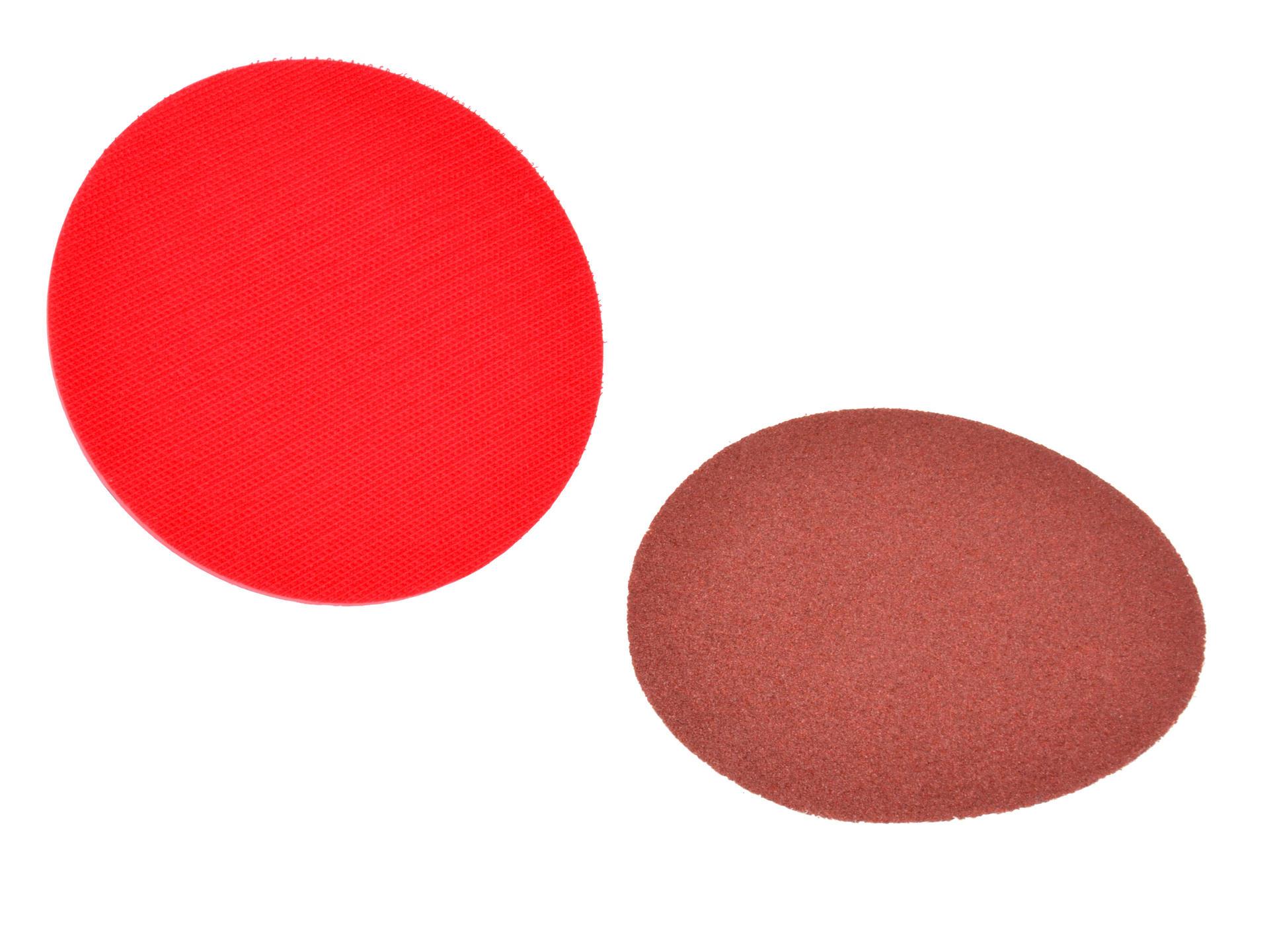 GEKO G00323 Brúsny, leštiaci kotúč pre brúsku vŕtačku 125mm s adaptérom
