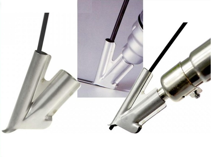 Rýchlozvárací nástavec tryska + redukcia na zváranie plastov redukčný fi 6