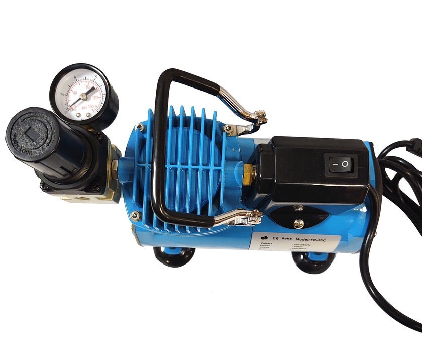 MAGMA TC-20C Kompresor pre airbrush na striekaciu pištoľ s ventilátorom