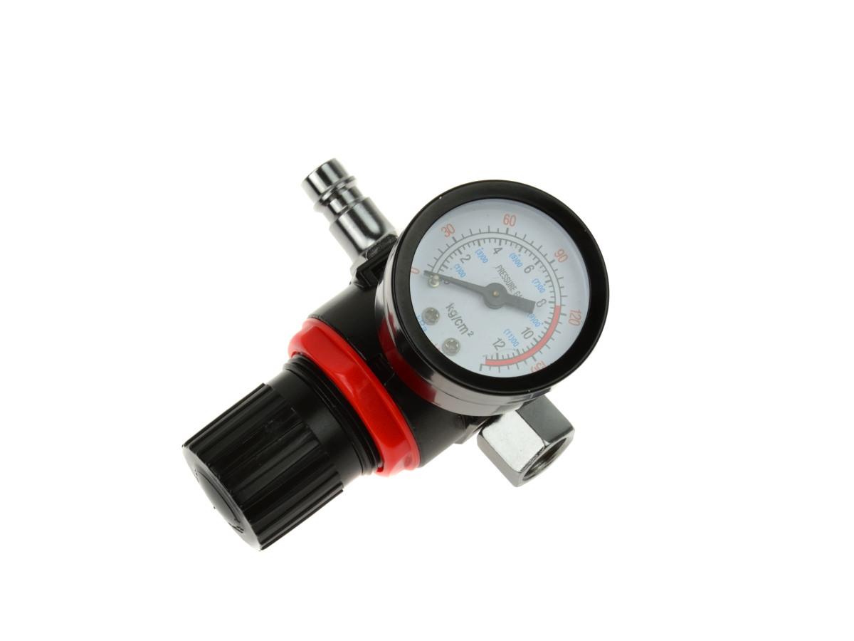 GEKO G03151 600ml Striekacia pištoľ na maľovanie HVLP, vzduchová + reduktor