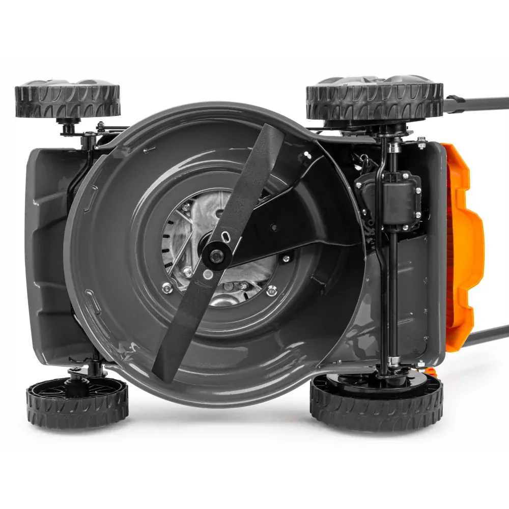 POWERMAT PM-KSS-5S 3700W Kosačka benzínová na trávu, 4 taktná 5 HP s pojazdom