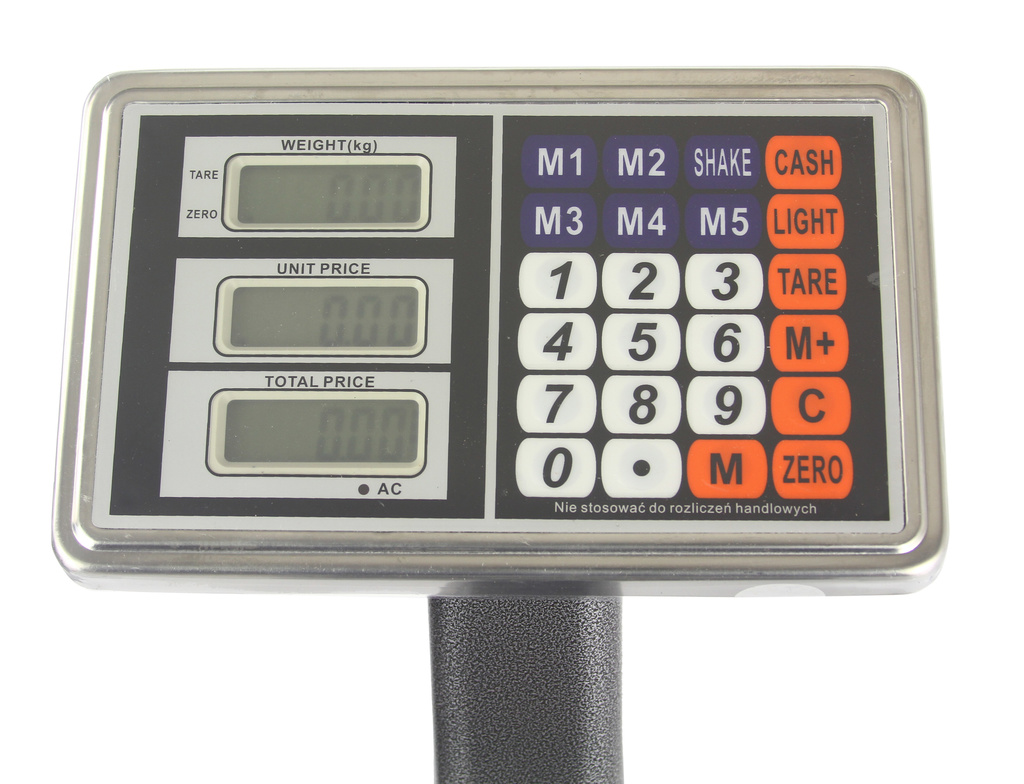 Marpol M90165 Mostíková digitálna elektronická váha LCD 150kg 51x71cm
