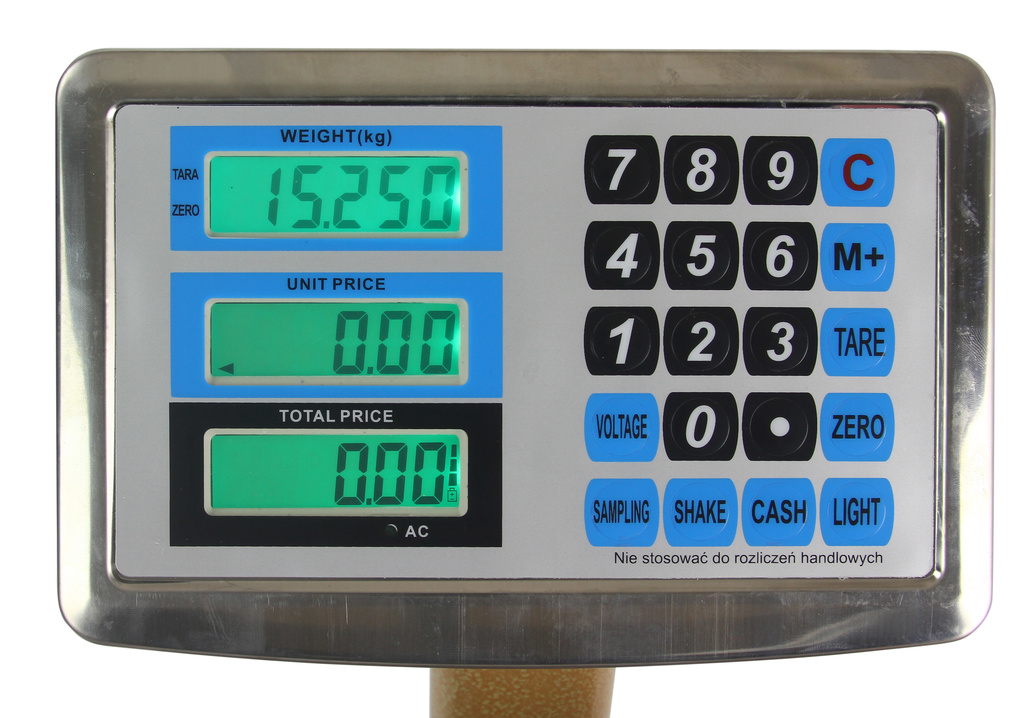 Mar-pol M90163 Mostíková digitálna elektronická váha LCD 60kg 41x34cm