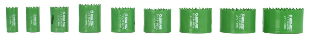 Mar-Pol M22573 Sada 13ks vykružováky, korunkové vrtáky na drevo, železo Bi-metal