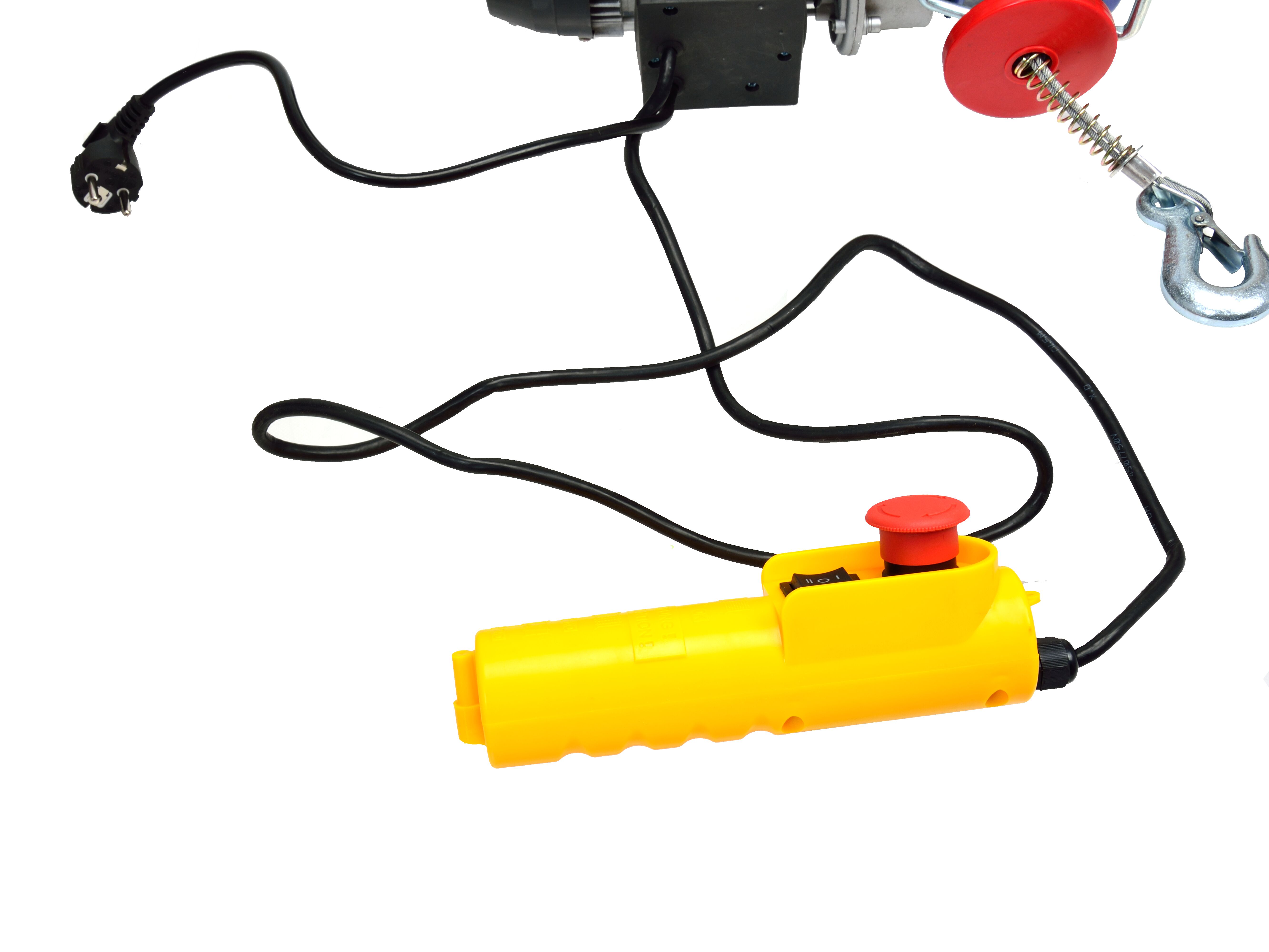 GEKO G01087 600W LANOVÝ ELEKTRICKÝ NAVIJAK kladkostroj ZDVIHÁK 150 / 300kg