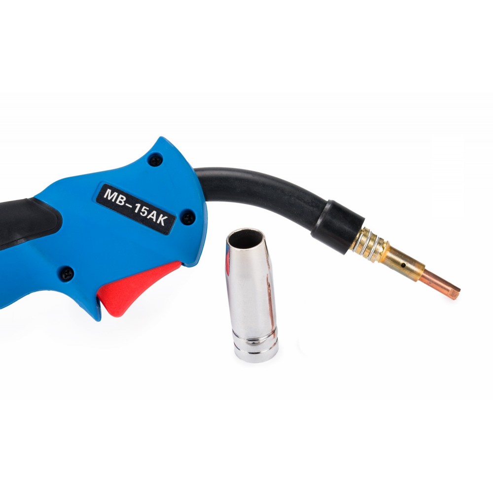 Powermat MB-15AK Zvárací kábel do zváračky 5m MIG MAG EURO držiak s hubicami