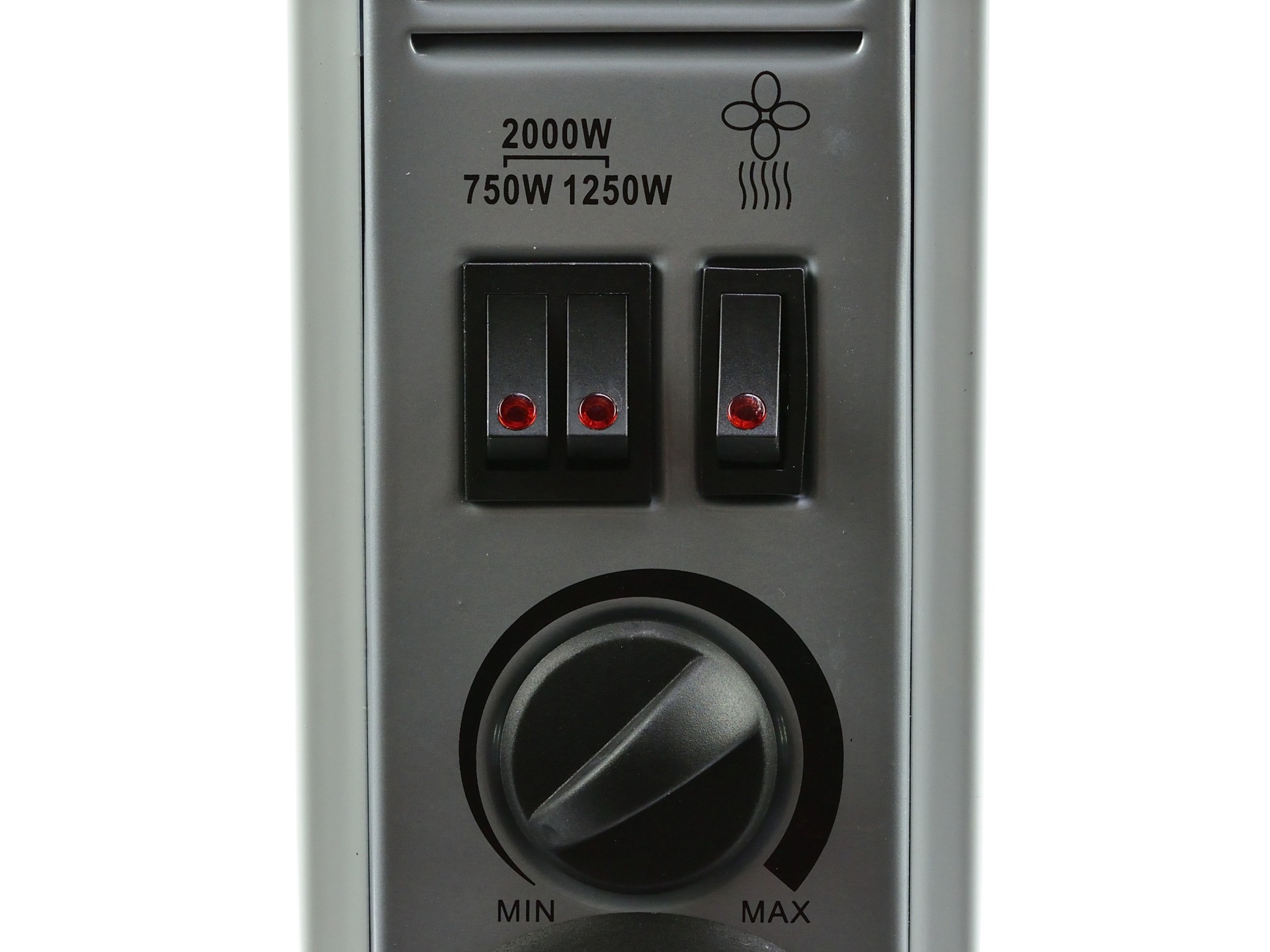 GEKO G80442 Elektrický konvektorový ohrievač, radiátor, kúrenie 2000W Turbo & Timer