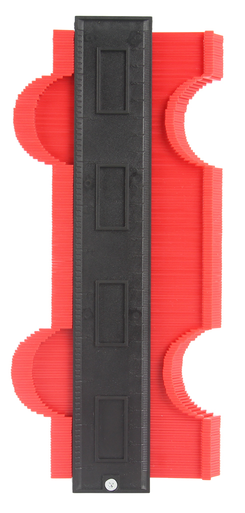MAR-POL M15265 Univerzálna šablóna na obkreslenie tvarov 260mm 