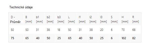GEKO G71513 Otočné koliesko s brzdou koleso 75mm PP