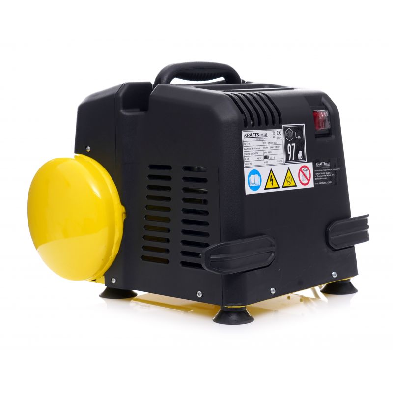 Kraft&Dele KD1415 BEZOLEJOVÝ KOMPRESOR 1200W 6L