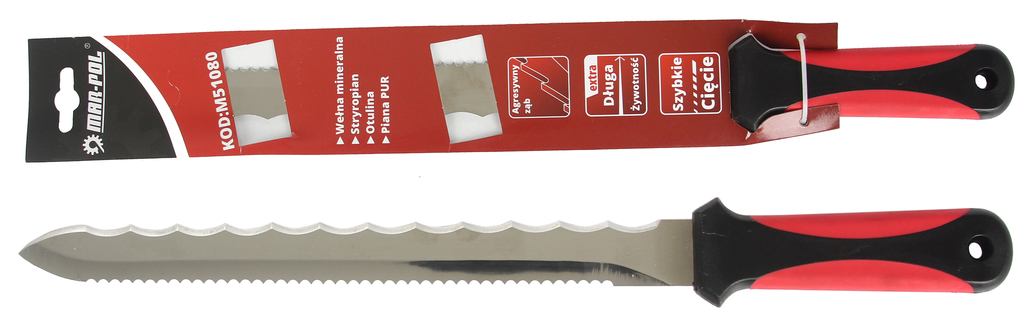 Marpol M51080 Nôž pre izolačné materiály vaty polystyrénu 28cm