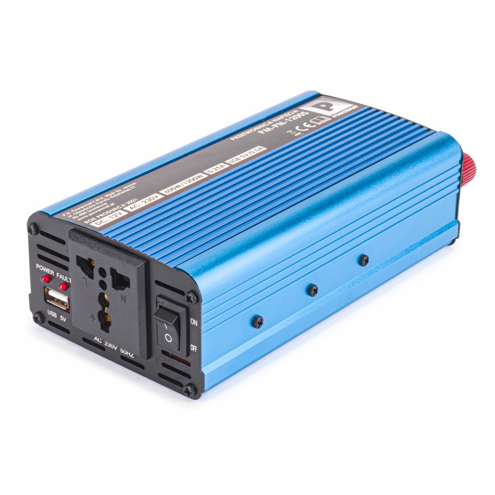 POWERMAT PM-PN-1200S Menič napätia pre vozidlá, autá 12V 1200W