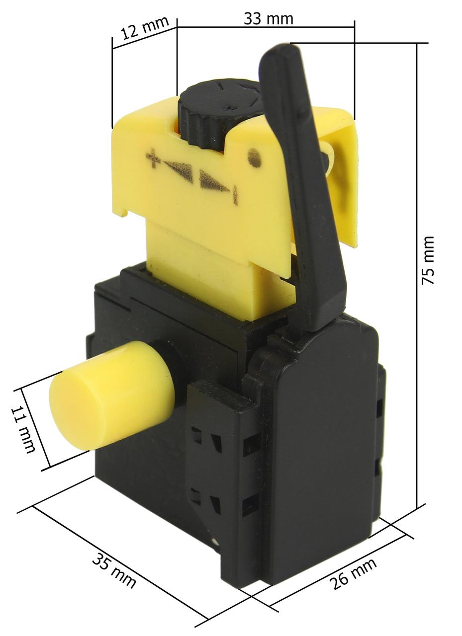MAR-POL P00004 Náhradný vypínač / Spínač do elektrického náradia