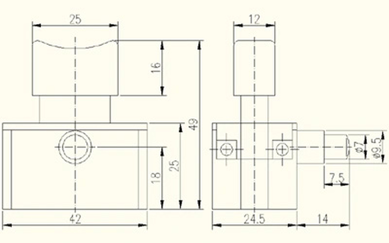 MAR-POL P00107 VYPÍNAČ PRE UHLOVÚ BRÚSKU