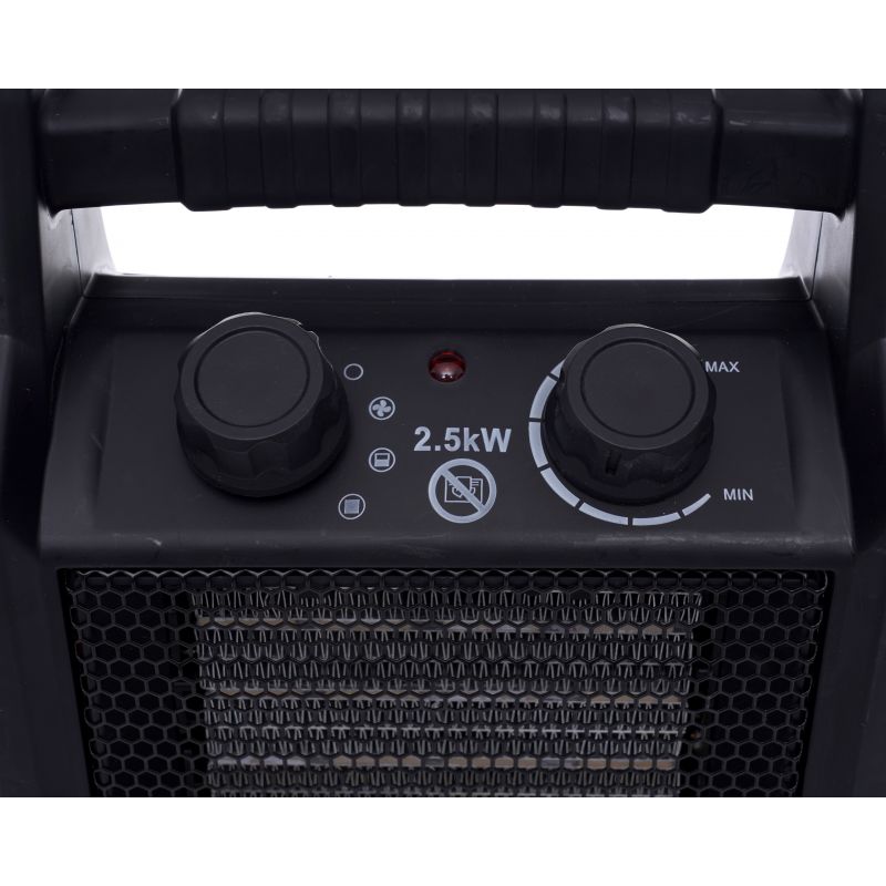 KRAFT&DELE KD11740 Elektrický ohrievač vzduchu ohrievač 2,5kW 230V kúrenie
