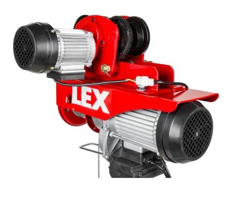 LEX LXEH1000TW Elektrický lanový naviják zdvihák kladkostroj 2000W