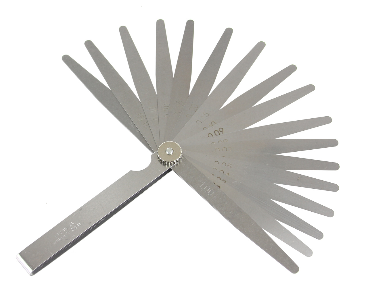 MAR-POL M15248 Merací nástroj na meranie hrúbky medzery Škárové mierky 0,02-1mm