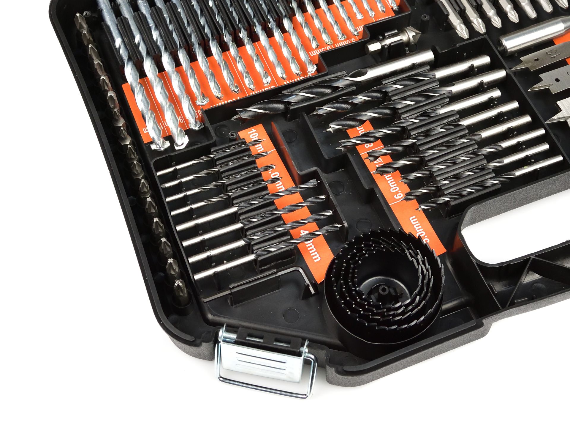 GEKO G38112 Vrtáky bity do dreva betónu Sada vrtákov HSS 246 položiek 