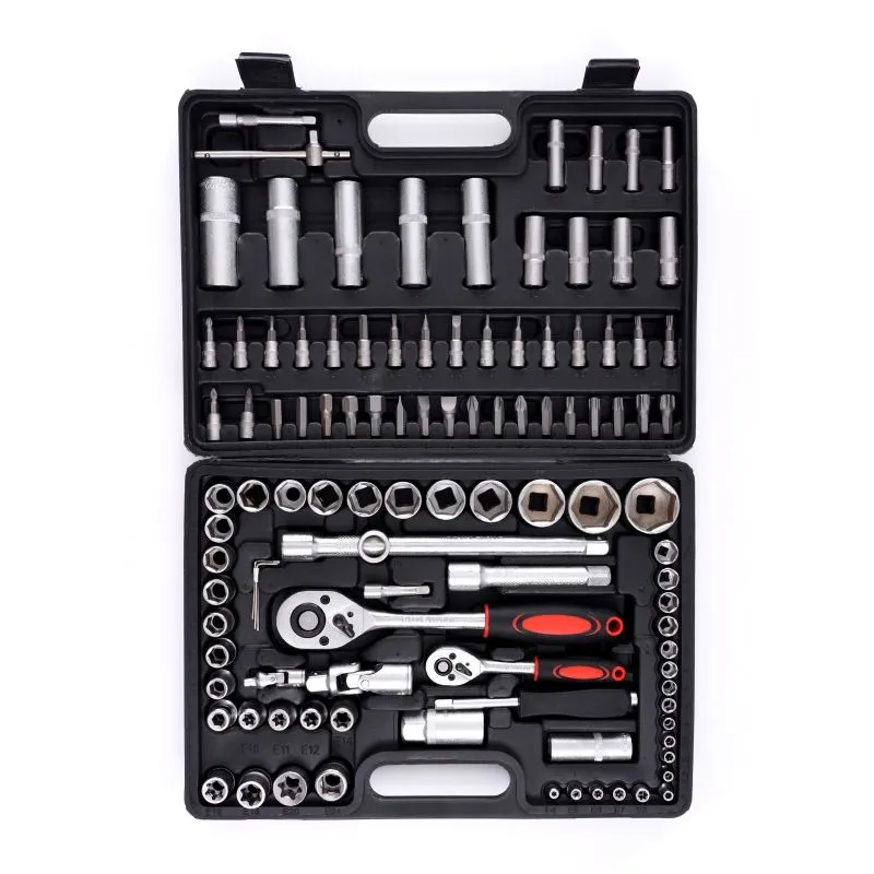 KRAFT&DELE EC303 Gola sada 108ks 1/4" 1/2" kľúčov, nástrčných hlavíc, bitov, račňových kľúčov