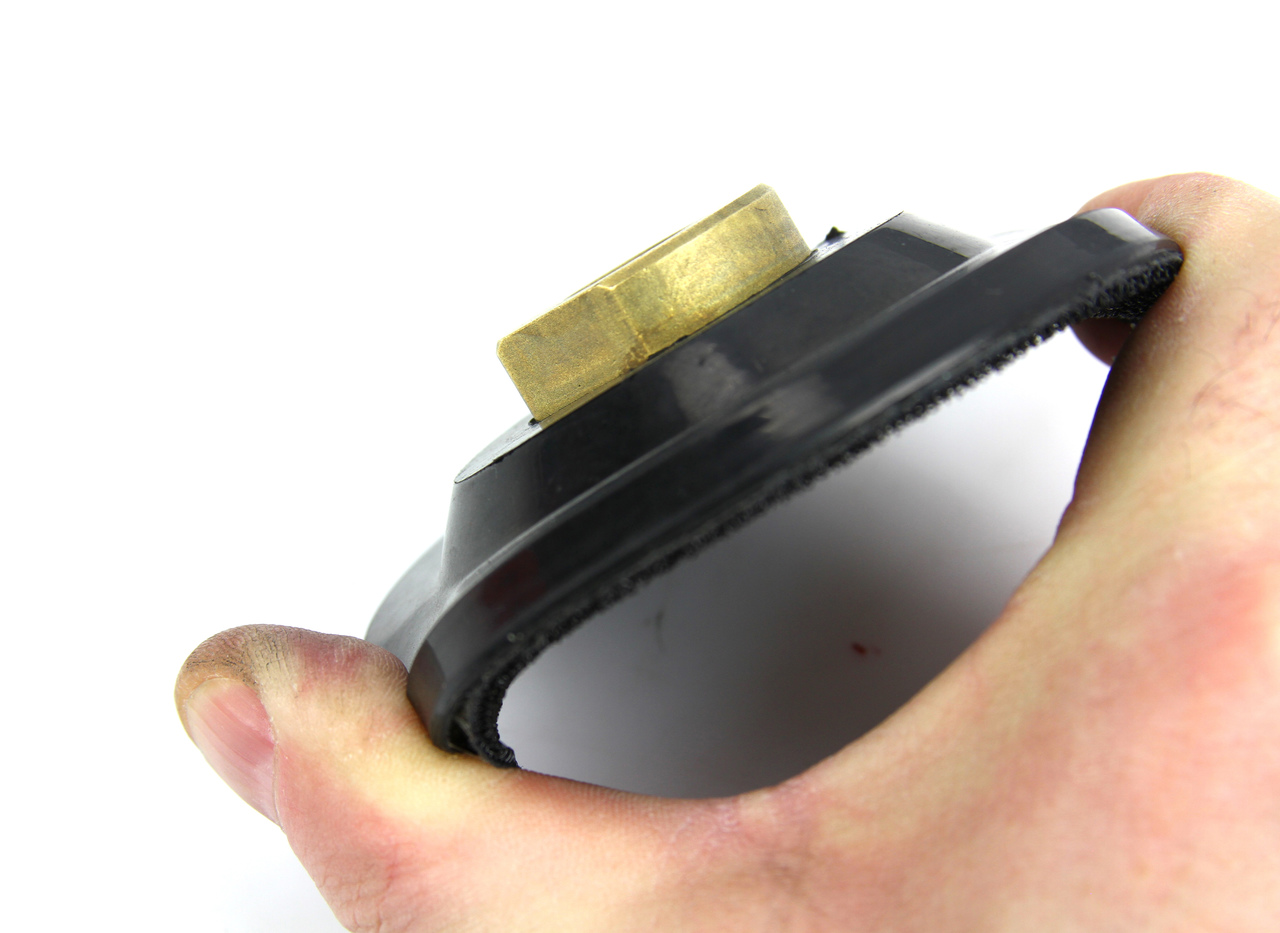 MAR-POL M08499 Gumový kotúč na suchý zips pre leštičku 100 mm nástavec