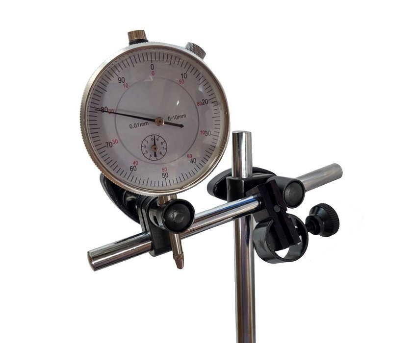 MAGMA Číselníkový odchýlkomer magnetický statív 60kg sada