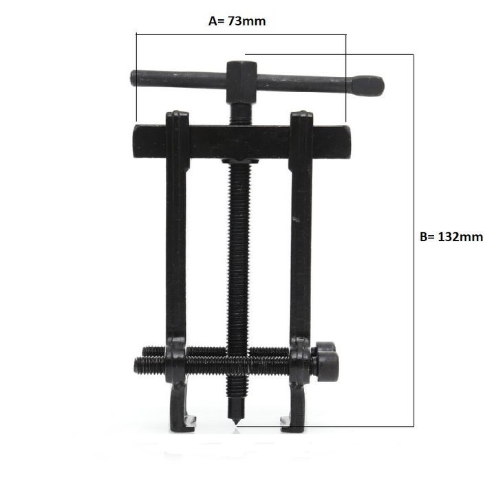 MAGMA 2-ramenný ručný sťahovák ložísk 4" 80mm sťahovanie ložiská