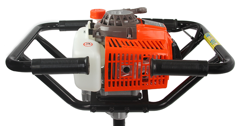 MAR-POL M84012 Benzínový motorový zemný pôdny vrták 68cm3 2,2kW