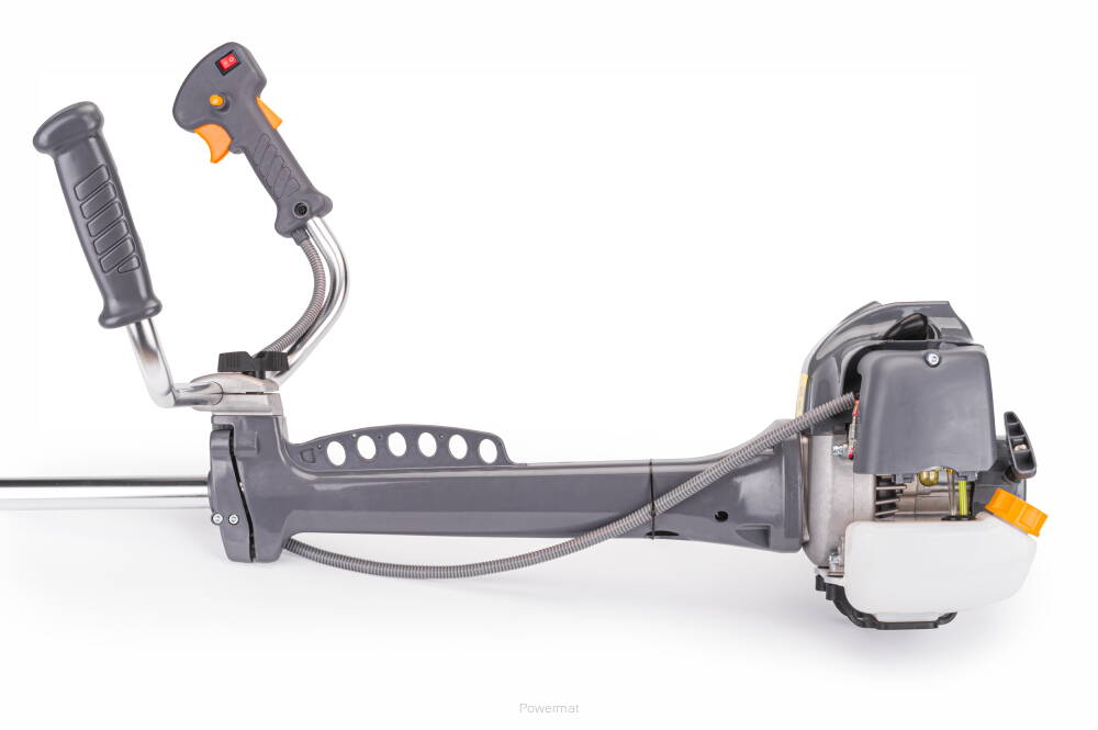 POWERMAT PM-KS-520HAVM Benzínový krovinorez vyžínač na trávu 3,8kW 5,2HP