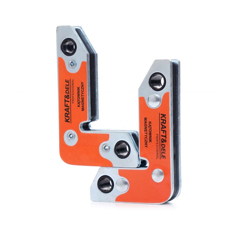 Kraft&Dele KD1895 Uholník magnetický zvárací na zváranie 84x54x14mm 2ks sada