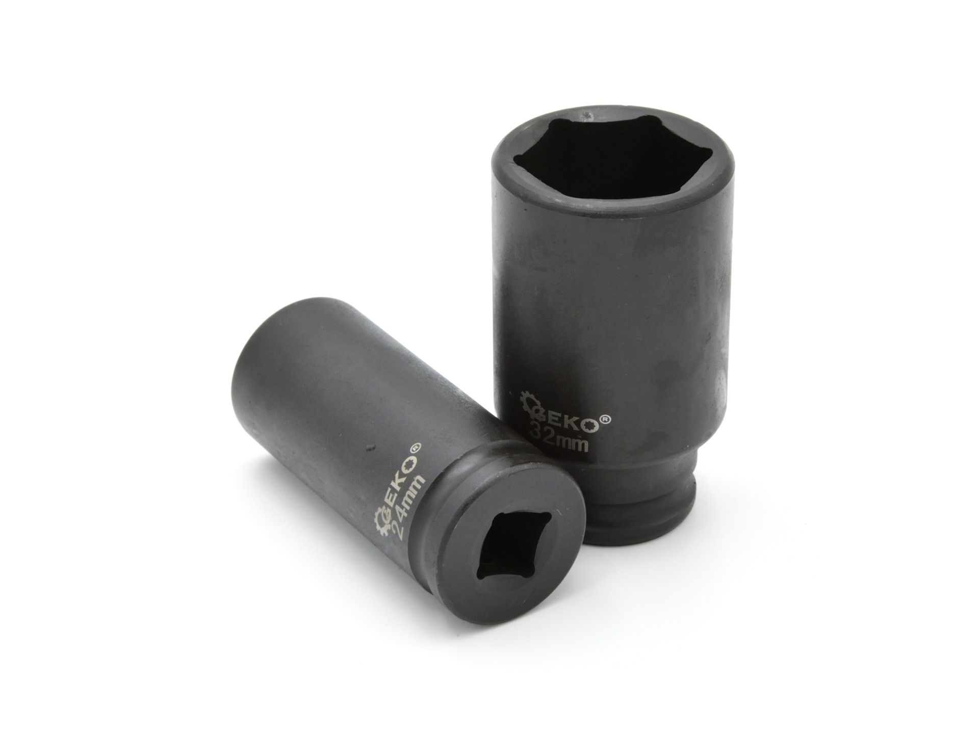 GEKO G10513 Príklepové nástrčné kľúče 1/2" 10 - 32mm 16ks sada