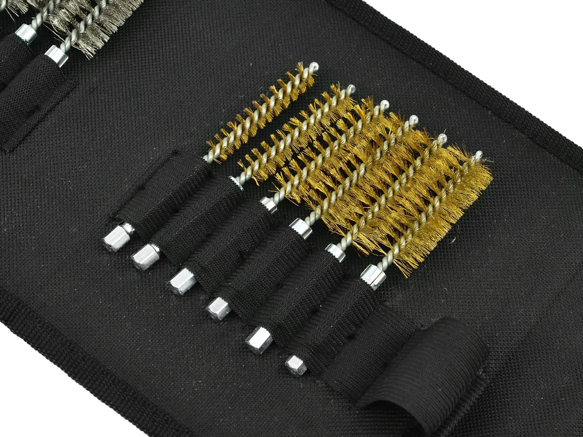 GEKO G02653 Kefky na čistenie sediel vstrekovačov a sviečok 18ks 1/4”