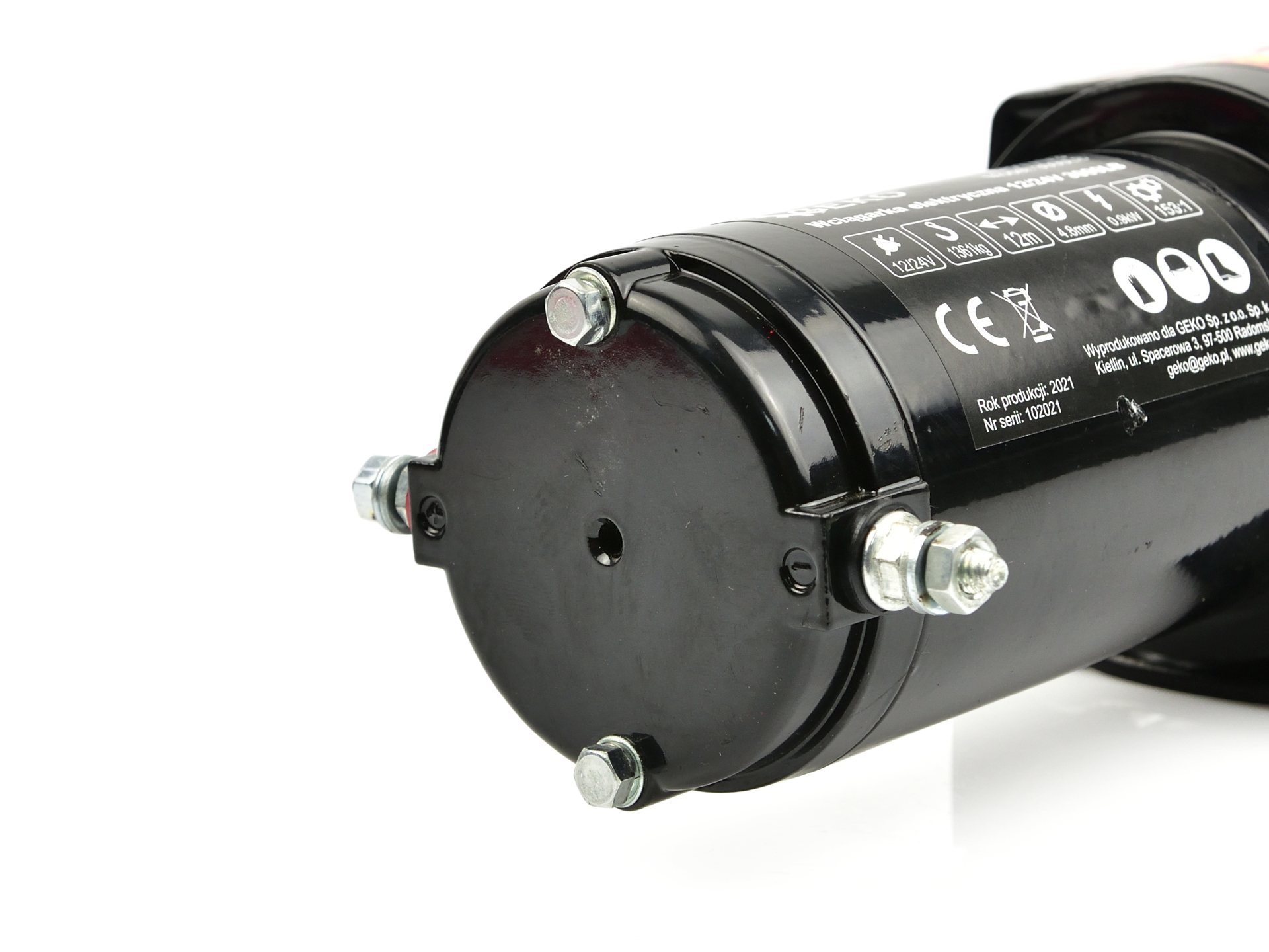 GEKO G81703 LANOVÝ ELEKTRICKÝ NAVIJAK kladkostroj ZDVIHÁK 12V 1361kg